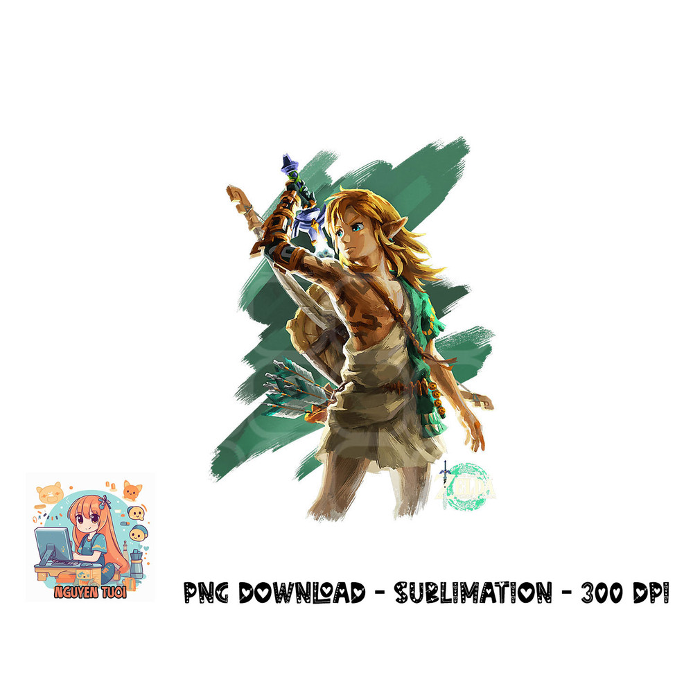 The Legend of Zelda Tears Of The Kingdom Link Hero Poster png, digital download.pngThe Legend of Zelda Tears Of The Kingdom Link Hero Poster png, digital downlo