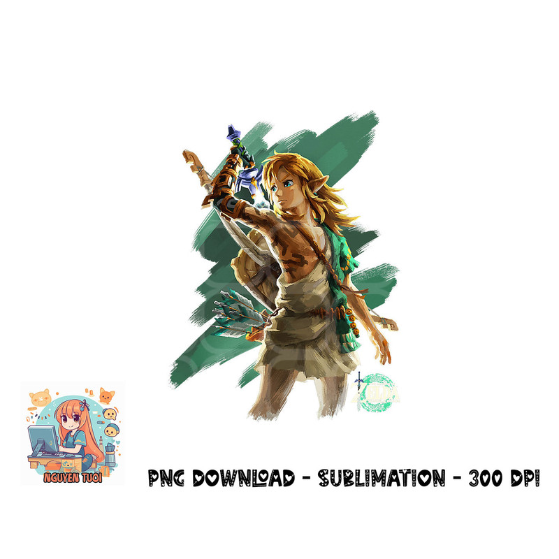 The Legend of Zelda Tears Of The Kingdom Link Hero Poster png, digital download.pngThe Legend of Zelda Tears Of The Kingdom Link Hero Poster png, digital downlo
