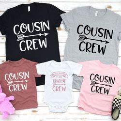 cousin crew t-shirt, matching cousin shirts, family cousin gifts, matching cousin shirt, cousin crew tshirts, cousin cre