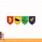 Harry Potter Hogwarts House Shields png, sublimate, digital download.jpg