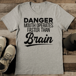 Danger Mouth Operates Faster Than Brain Tee