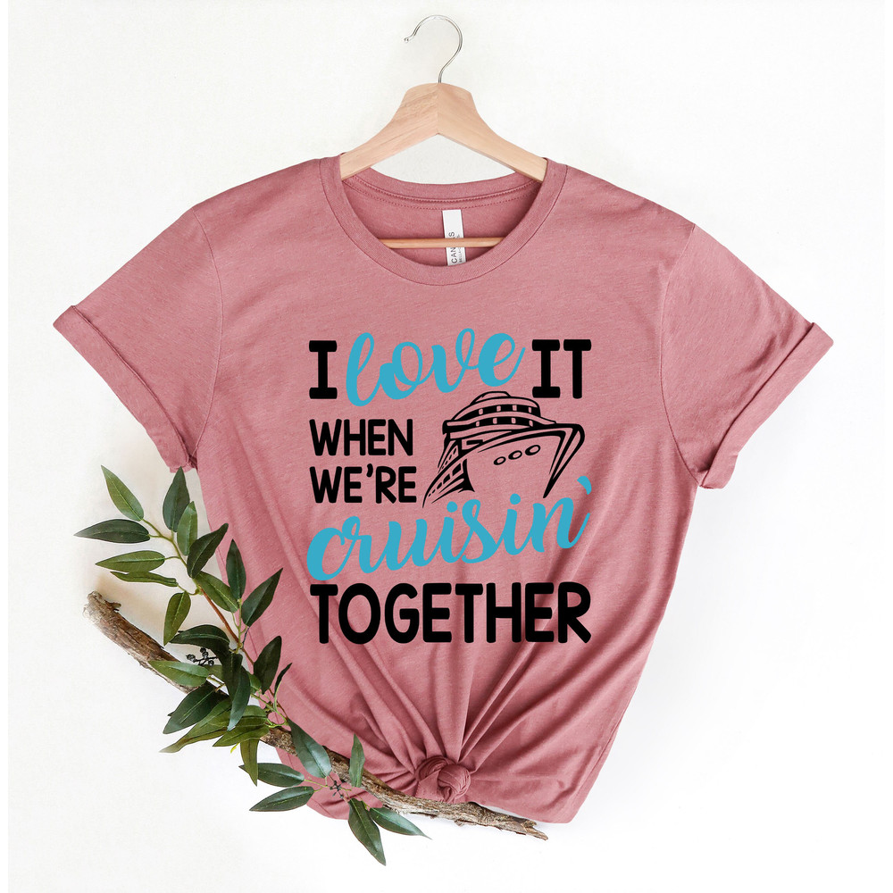 Cruising Together Shirt,cruising with a chance of drinking,cruise shirt,cruise tshirt,crusing tees, girls trip, girls weekend, family cruise - 2.jpg