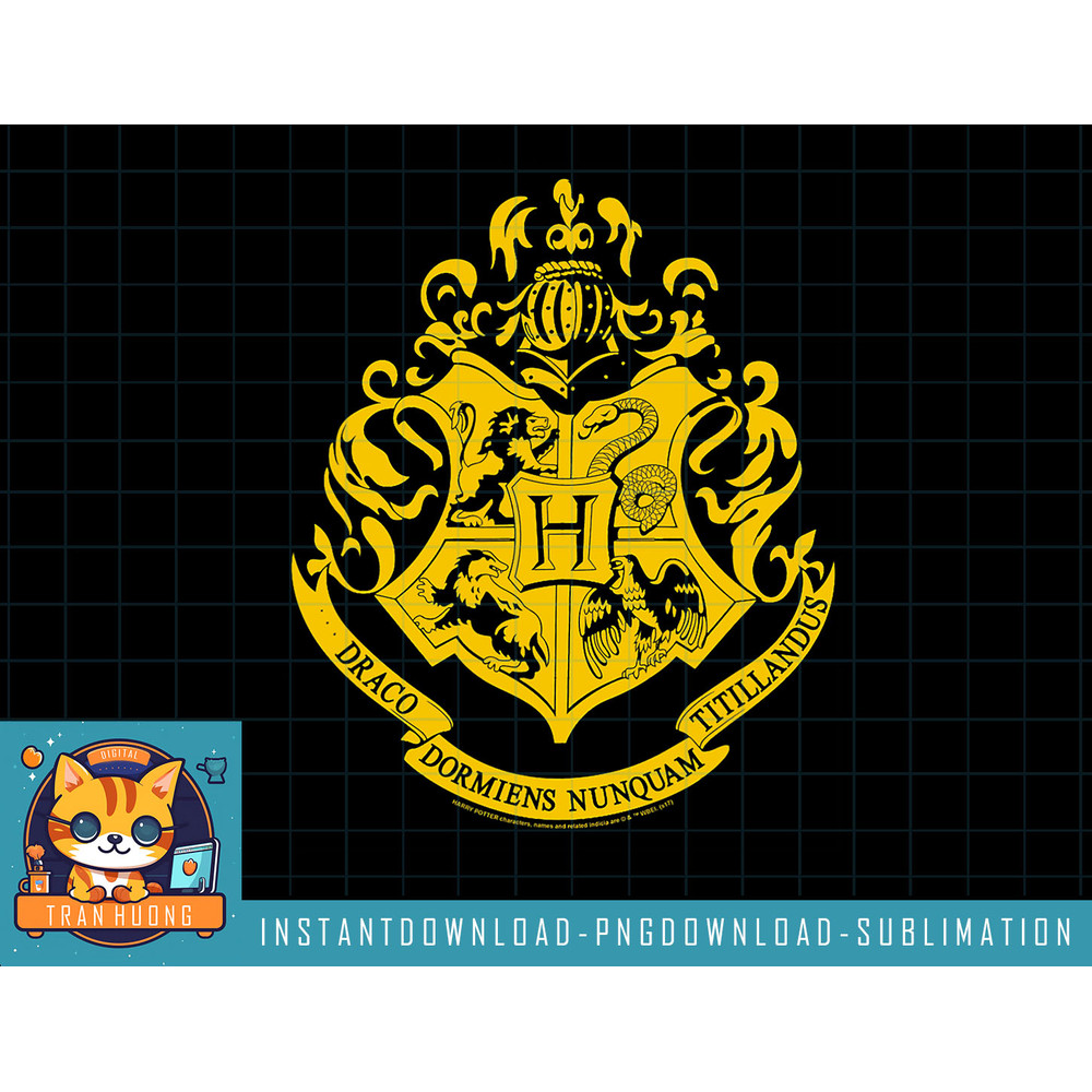 Harry Potter Hogwarts Simple Crest png, sublimate, digital download.jpg