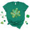Cute St Patricks Four Leaf Clover Shirt,Watercolor St Patrick Tshirt,Vintage Retro St Patricks Day,Shamrock Sweatshirt,Gift For St Patricks - 2.jpg