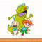 Rugrats Reptar With Happy Tommy & Chuckie png, sublimate, digital print.jpg
