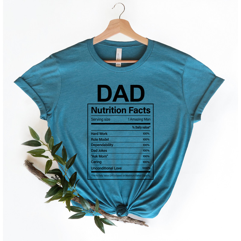 Dad Nutrition Facts Shirt, Funny Fathers Day Shirt, Funny Dad Tee, Father's Day Gift, Dad Jokes Gift, Dad Gift Ideas,Unique Father T-Shirt - 3.jpg
