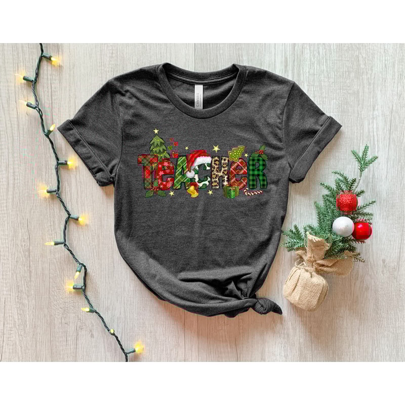 Christmas Teacher Sweatshirt, Christmas Gift For Teacher, Teaching Tee, Teachers Day, Teachers Life Shirt, Teacher Life,Christmas Sweatshirt - 3.jpg