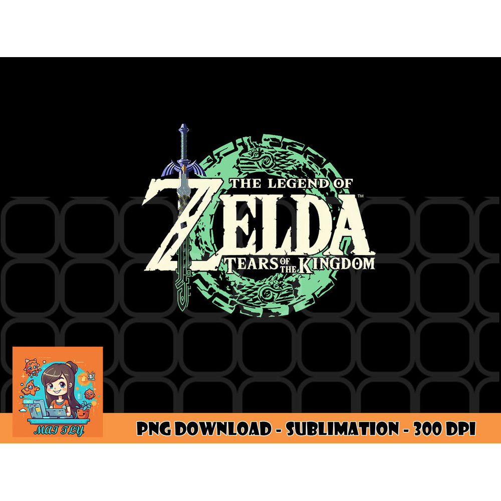 The Legend of Zelda Tears Of The Kingdom Official Logo png, digital download copy.jpg