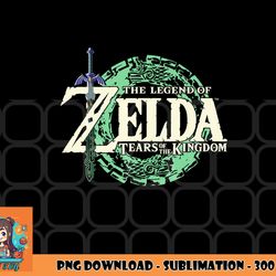 the legend of zelda tears of the kingdom official logo png, digital download copy