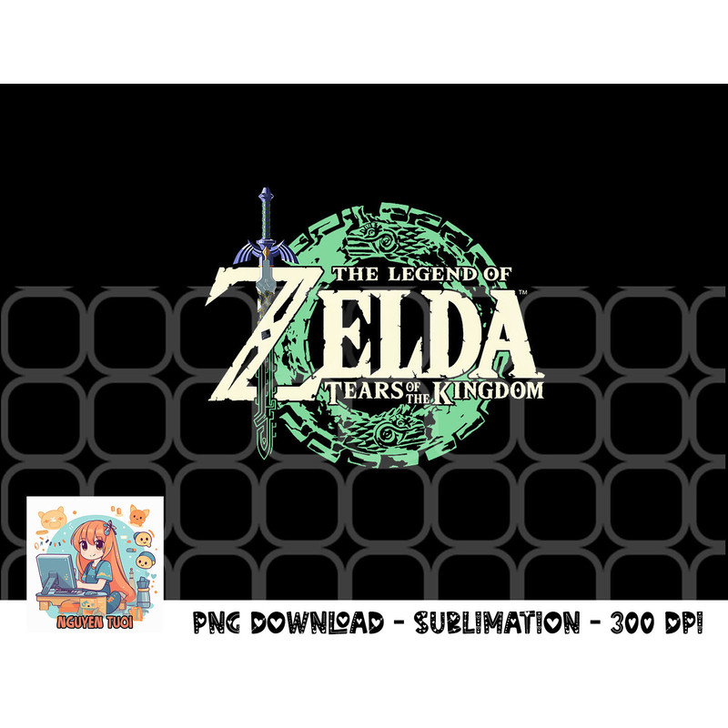 The Legend of Zelda Tears Of The Kingdom Official Logo png, digital download copy.jpg