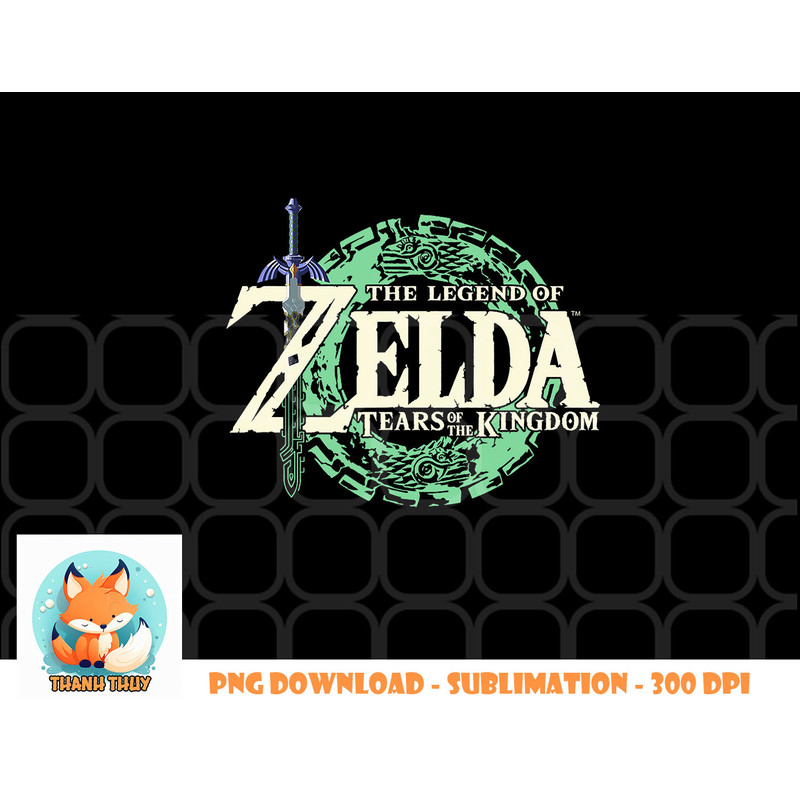 The Legend of Zelda Tears Of The Kingdom Official Logo png, digital download copy.jpg