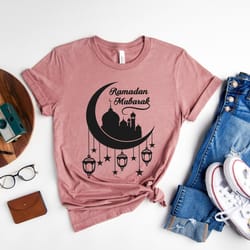 eid mubarak tee, muslim shirt, ramadan gift, ramadan mubarak t-shirt, islamic shirts, muslim kids shirt, ramadan kareem