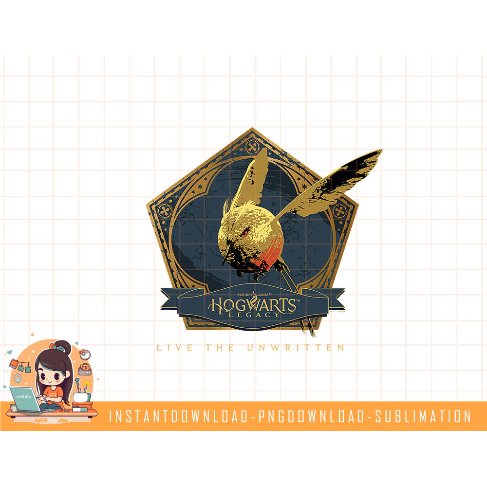Harry Potter Hogwarts Legacy Golden Snidget png, sublimate, digital download.jpg