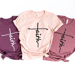faith shirt, faith cross shirt, christian gift, faith gift, christian shirts , love and grace shirt, faith cross, vertic