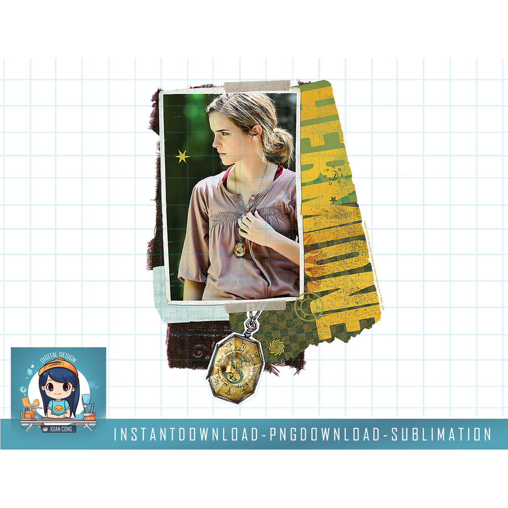Harry Potter Hermione Locket Horcrux Collage png, sublimate, digital download.jpg