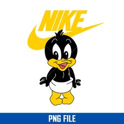 daffy duck nike png, nike logo png, daffy duck png, fashion brands png digital file