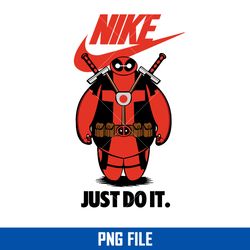 deadpool nike png, nike logo png, deadpool png, superhero nike png digital file
