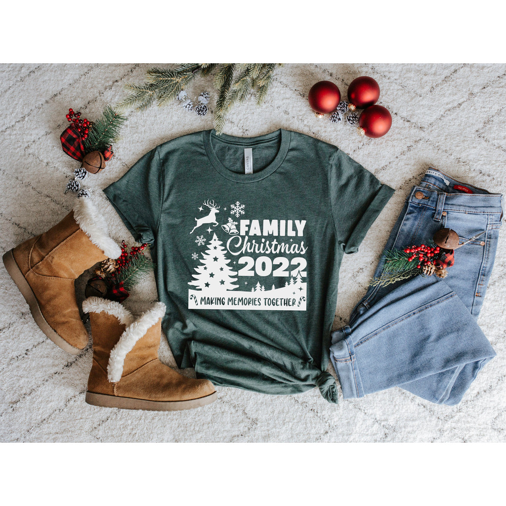 Family Christmas 2022 Shirt, Christmas Shirt, Matching Christmas Santa Shirts, Christmas gift, Christmas Party shirt, Christmas family shirt - 4.jpg