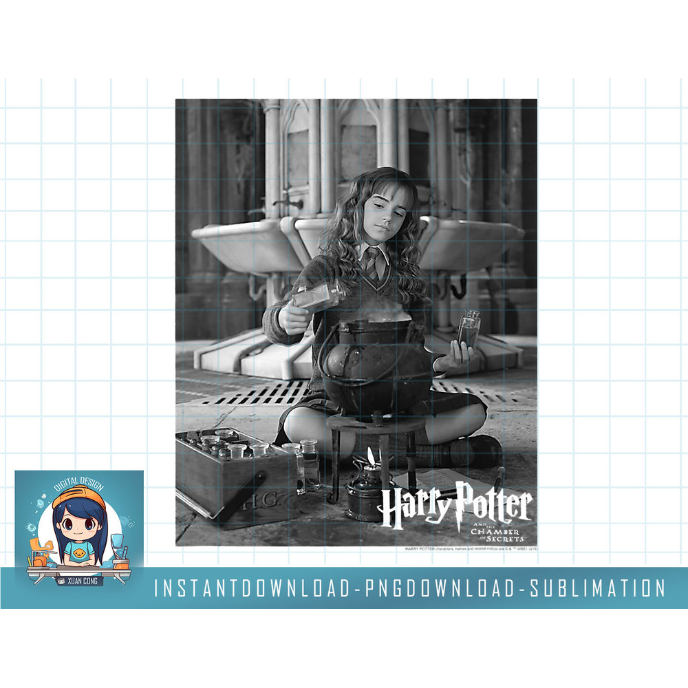 Harry Potter Hermione Potions Poster png, sublimate, digital download.jpg