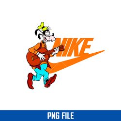 goofy nike png, goofy swoosh png, disney nike png, nike logo png digital file
