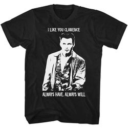 love conquers all in true romance shirt, true romance t shirt, romantic crime movie, true romance tshirt, true love