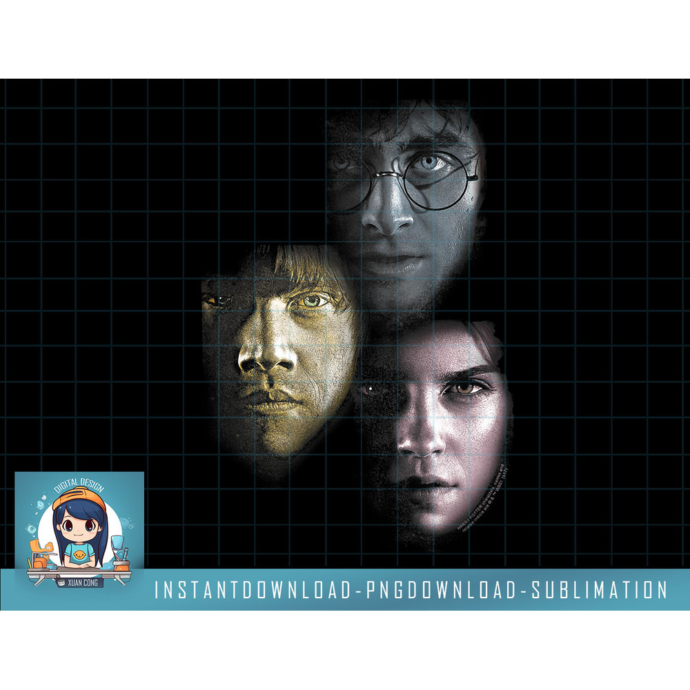 Harry Potter Hero Heads png, sublimate, digital download.jpg