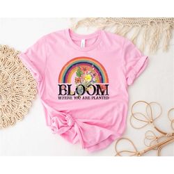 bloom flowers shirt, jesus gift, religious shirt, religious gift, christian gift, the way the truth the life shirt