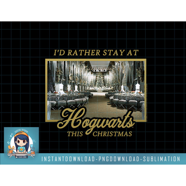 Harry Potter Hogwarts Christmas Photo png, sublimate, digital download.jpg