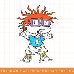 rugrats surprised chuckie finster png, sublimate, digital print