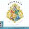 Harry Potter Hogwarts Crest in Watercolors png, sublimate, digital download.jpg