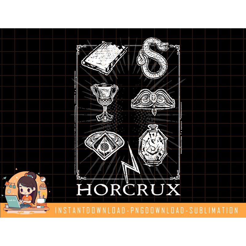 Harry Potter Horcrux Symbols png, sublimate, digital download.jpg