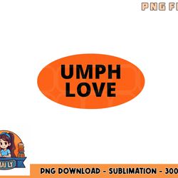 umph love midwest jamband concert sticker png, digital download copy