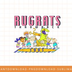 rugrats throwback 1991 portrait png, sublimate, digital print