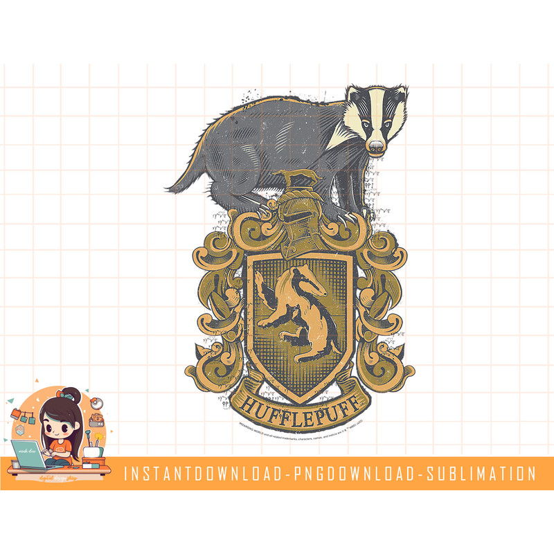 Harry Potter Hufflepuff Badge png, sublimate, digital download.jpg