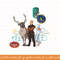 Disney Frozen 2 Olaf, Sven, and Kristoff Patches png, sublimate, digital download.jpg