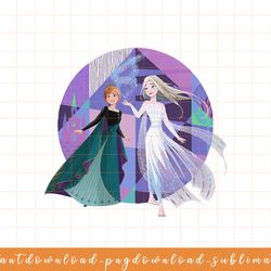 disney frozen 2 queen anna and snow queen elsa png, sublimate, digital download