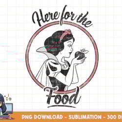 disney snow white here for the food sketch graphdisney snow white i m bringingic t-shirt png, sublimation, digital print