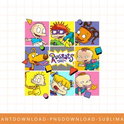 rugrats tommy and friends box png, sublimate, digital print