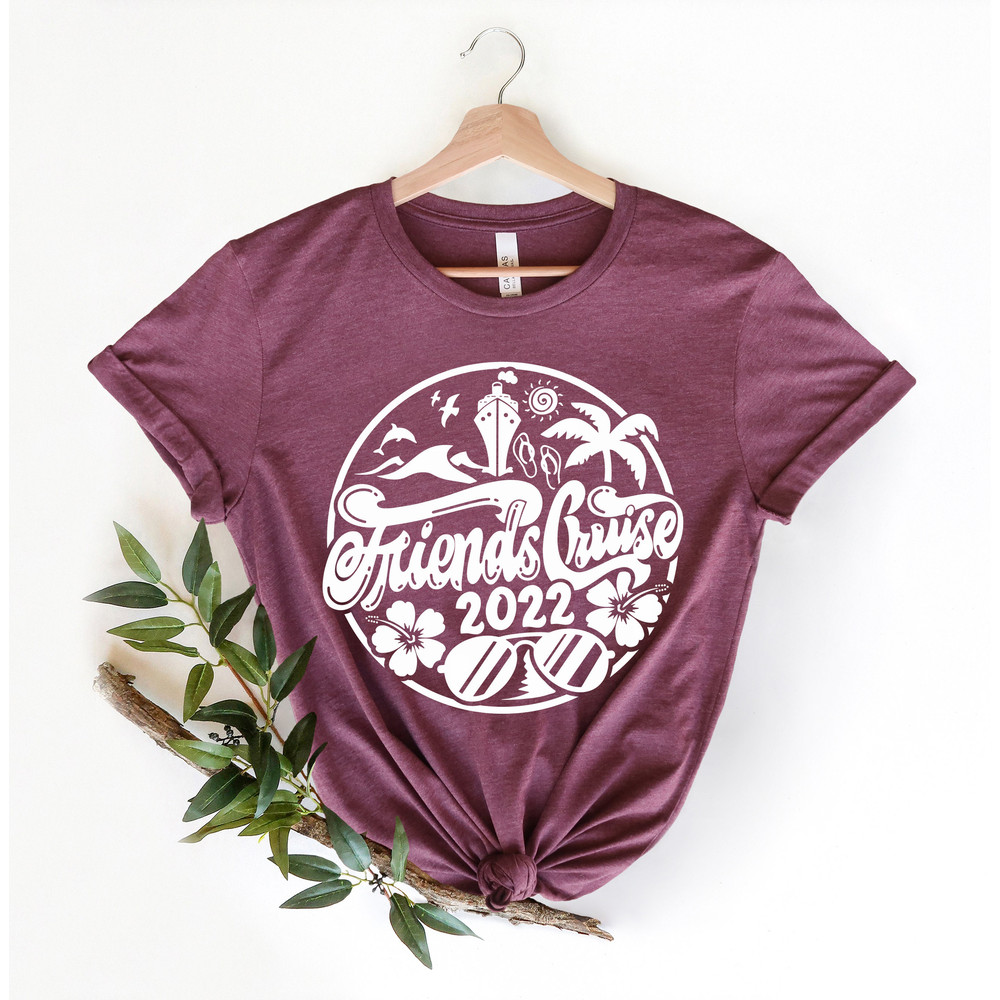 Friends Cruise Shirt, Vacation Shirt, Matching Friends Tee, Friends Cruise Shirt, Friends Cruise,Family Matching Shirt, Girls cruise - 3.jpg