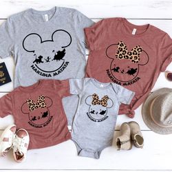gift for disney shirts,hakuna matata shirt,animal kingdom shirts,disney family shirts,leopard disney vacation shirts,cou