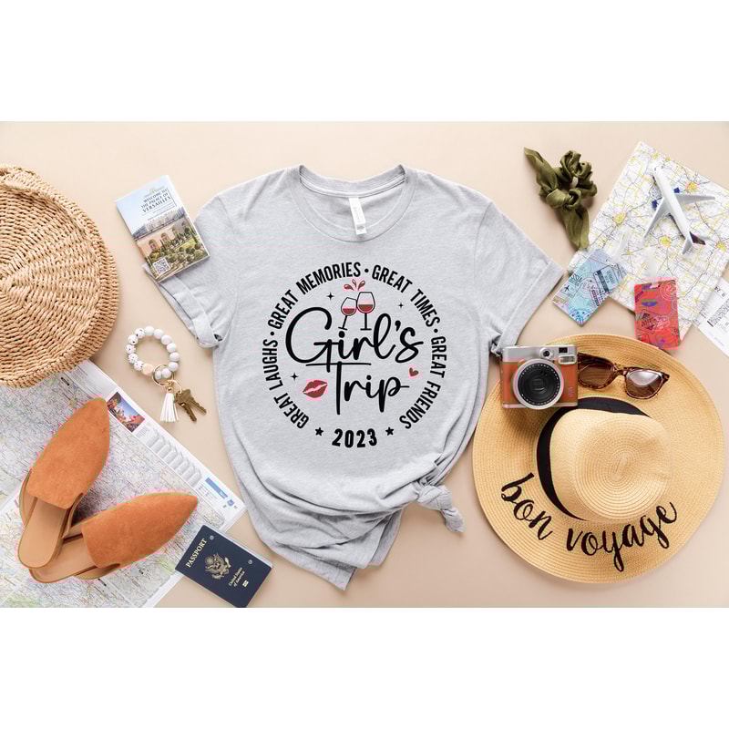 Girls Trip 2023 Shirt, 2023 Girls Trip Shirts, Cheaper Than Therapy, Girls Vacation Tshirts, Girls Weekend Trip Shirt, Vacay Mode Shirt - 3.jpg
