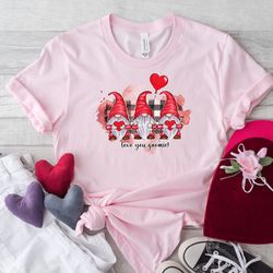 gnomes valentine's day,gnomes valentines, valentines day shirt, valentines day gift, cute valentine shirts,gift for her