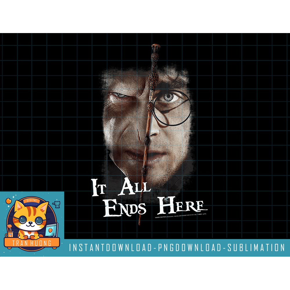 Harry Potter It All Ends Here png, sublimate, digital download.jpg