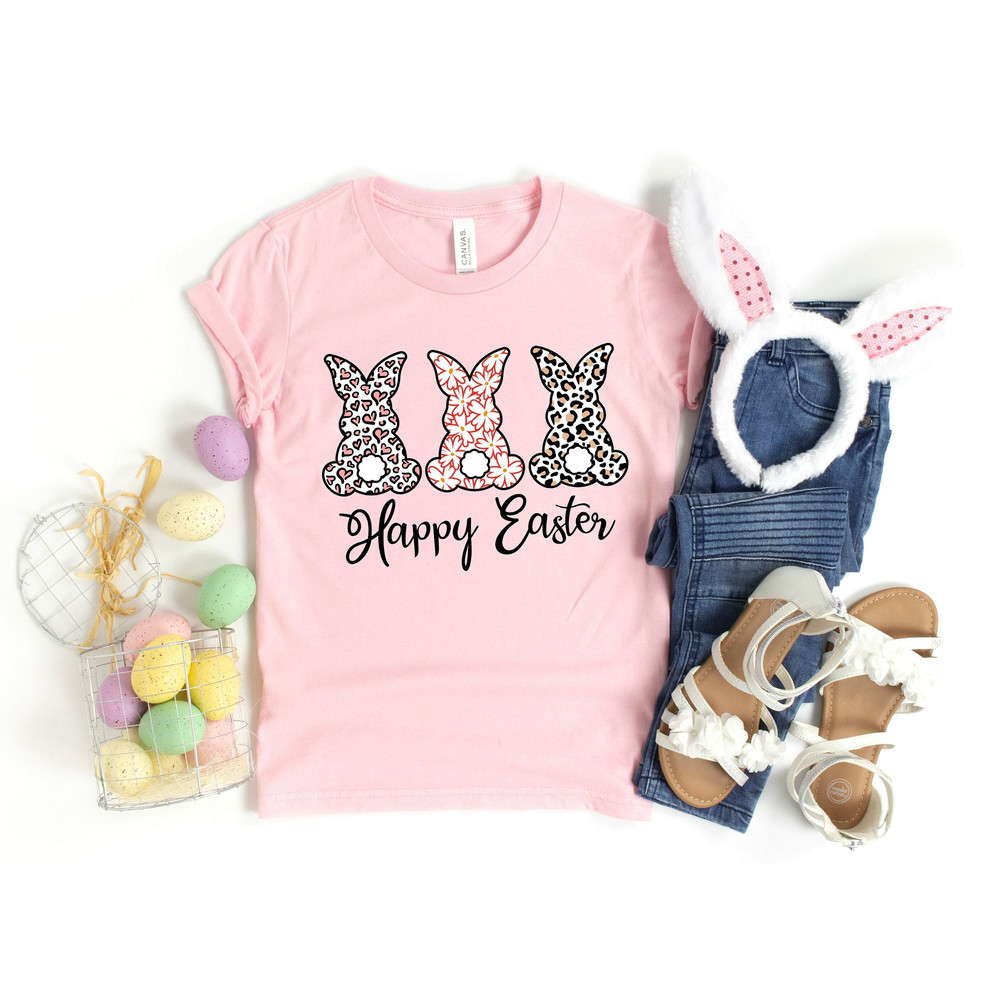 Happy Easter Shirt,Womens Easter Shirt,Easter Day,Easter Bunny Shirt,Easter Family Shirt,Easter Matching Shirt,Easter Shirt - 1.jpg