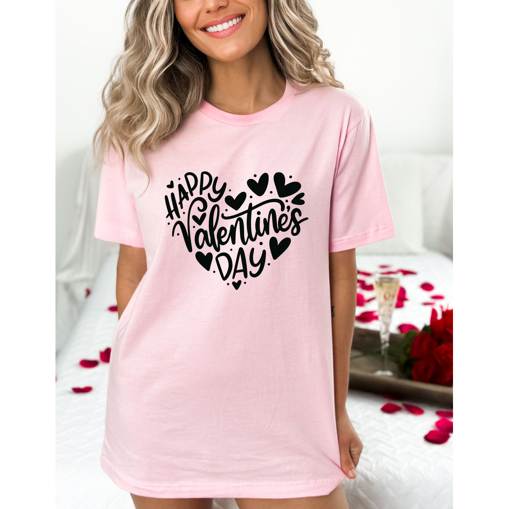 Happy Valentine's Day Shirt, Valentines Day Shirt, Valentines Day Gift For Womens, Gift For Her, Valentine's Day Shirt - 4.jpg