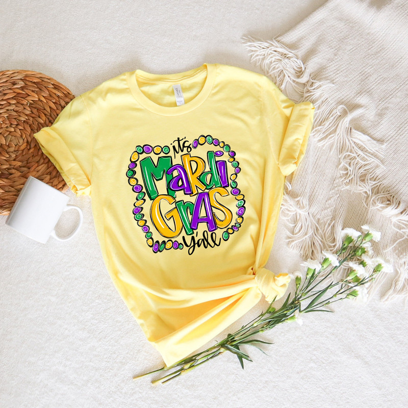 It's Mardi Gras Y'all - Mardi Gras Shirt - Adult Mardi Gras Shirt - New Orleans Tee - Womens Graphic Tee - NOLA Shirt - Fat Tuesday Shirt - 2.jpg