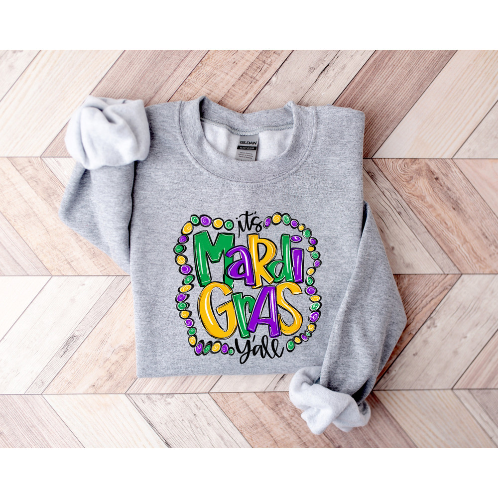 It's Mardi Gras Y'all - Mardi Gras Shirt - Adult Mardi Gras Shirt - New Orleans Tee - Womens Graphic Tee - NOLA Shirt - Fat Tuesday Shirt - 3.jpg