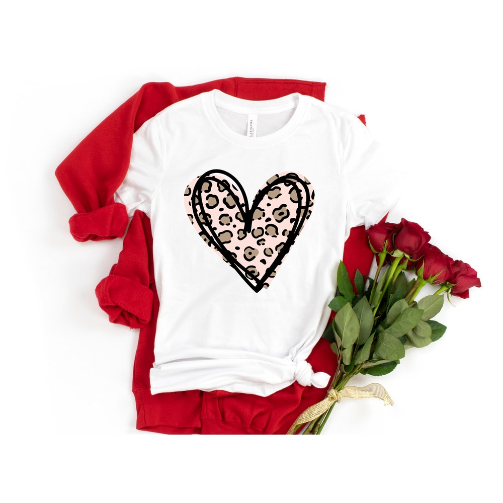 Leopard Heart Shirt, Heart Shirt, Love Shirt, Leopard Print Shirt, Retro Leopard Shirt, Leopard Print Shirt, Leopard Design For Women Shirt - 4.jpg