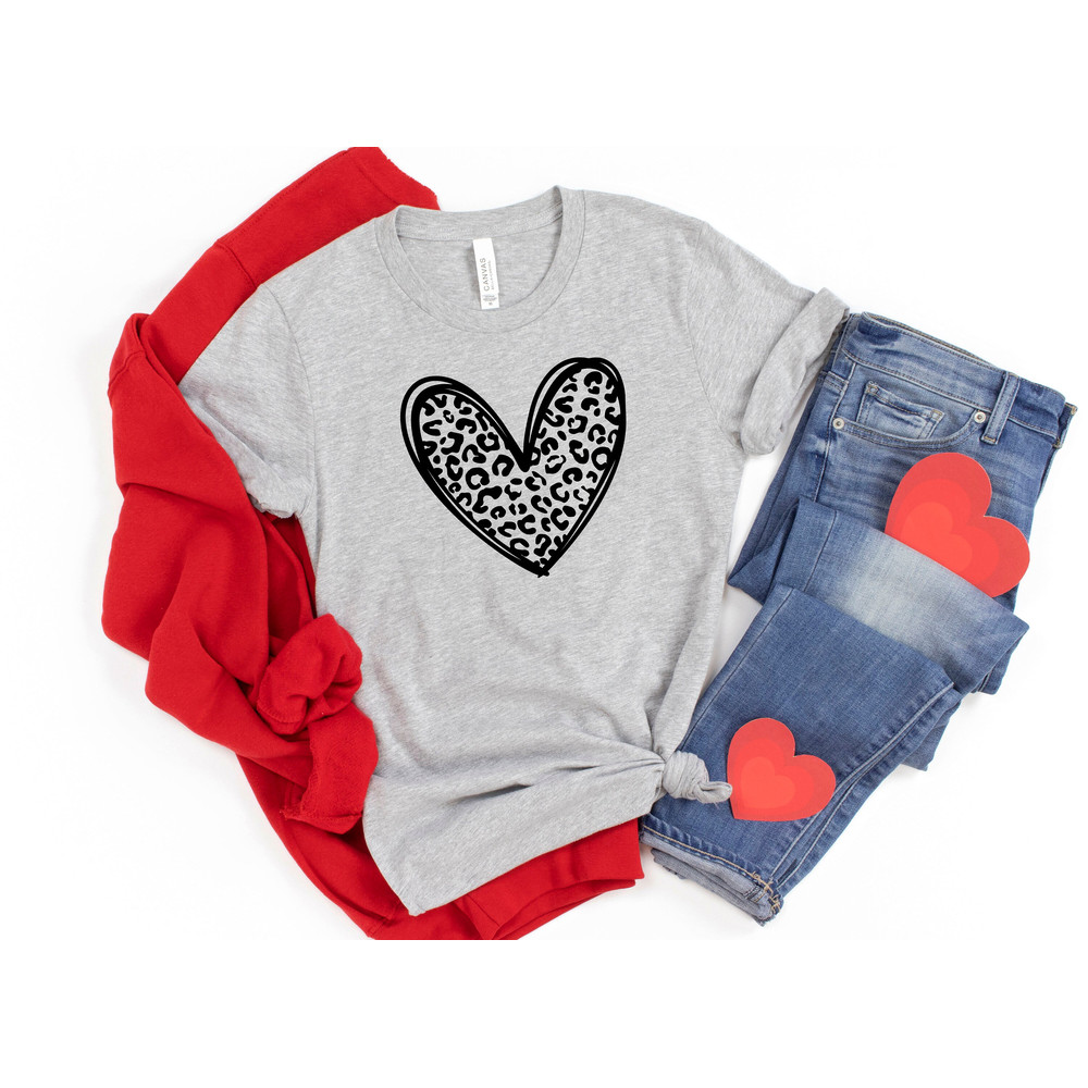 Leopard Print Valentines Day Shirt,Valentines Day Shirts For Woman,Heart Shirt,Cute Valentine Shirt,Valentines Day Gift,Cheetah Valentines - 2.jpg