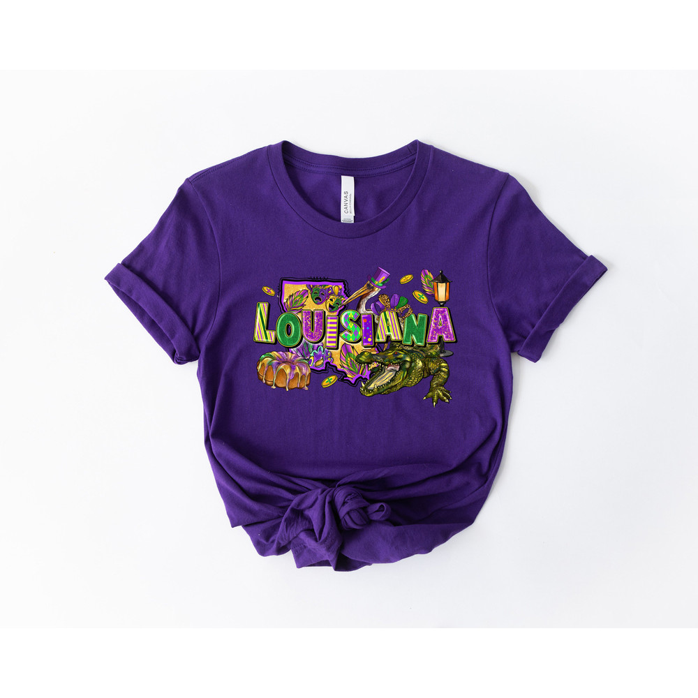 Louisiana Sweatshirt, Mardi Gras Sweatshirt, Mardi Gras Party, New Orleans Sweatshirt, Fat Tuesday Sweater, Mardi Gras Carnival Sweate - 2.jpg